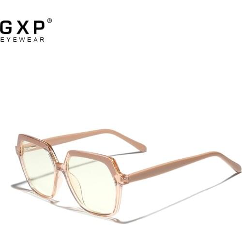 GXP 2021 Fashion Eye Glasses Frames for Unisex hexagon Prescription Eyeglasses Men Women UV400 Myopia Optical Eyewear