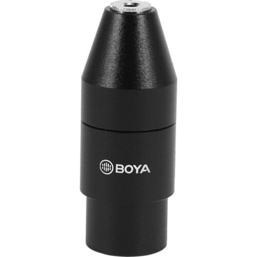 New BOYA By 35C-Xlr 3.5mm (Trs) Mini-Jack Female Microphone Adapter To 3-Pin Xlr Male Connector For Camcorder Mixer Camera Audio