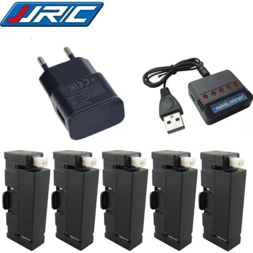 Original JJRC H37Mini Battery Charger Sets 3.7V 400mAh Lipo Battery for RC Quadcopter Spare Parts for H37 MiNi Helicopter 25c EU