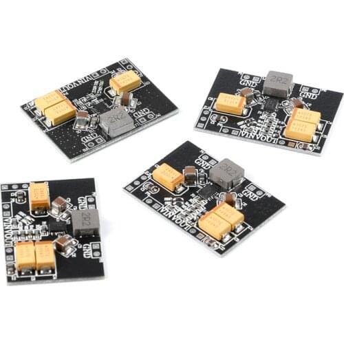 TPS63020 power module board 2.5V 4.2V 5V lithium battery, automatic lifting and lowering voltage, low ripple