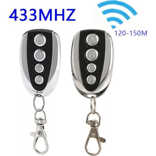 Garage Door Remote Control Cloning Gate 433MHZ Wireless Opener For Garage Door Auto Car Rolling Code Gate Car Alarm Products
