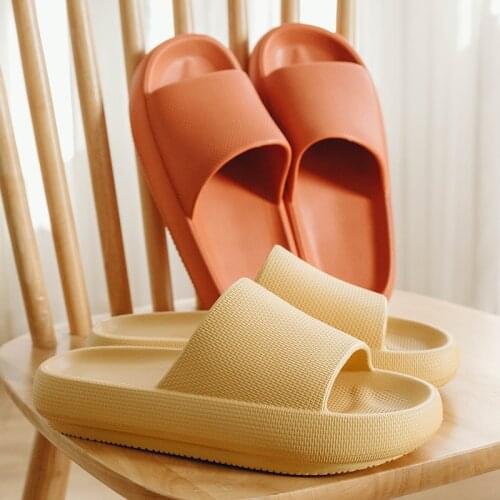 Women Summer Fashion Slippers Non-Slip Sandals Beach High Heels Shower Slide Thick Soft Sole Men Ladies Boys Girl Bathroom Shoes