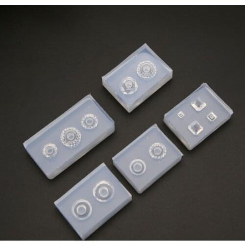 Silicone Mold Large Hole Bead Charm Add-a-Bead Bracelet Resin Jewelry Craft Tool