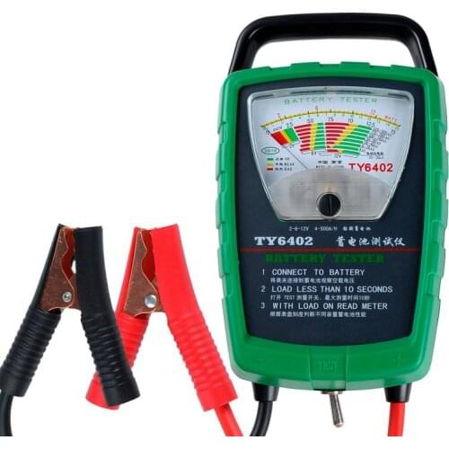 HOT-Ty6402 500A 2V 6V 12V Automotive/Car Battery Tester/Alternator/Cranking Check Easy To Use