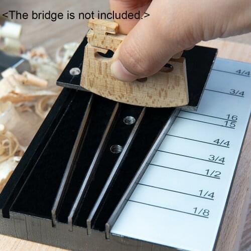 Universal Cello Viola Violin Bridge String Spacing Marker Spacer Lithier Tool violin accessories