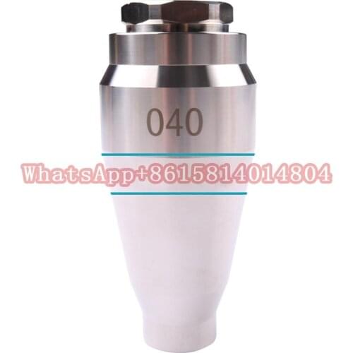 High pressure cleaner rotating gun head,040 rotating nozzle,500 kg rotating gun head,lotus nozzle