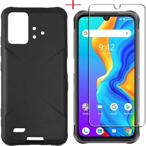 Protection Glass And Case Cover For UMIDIGI Bison Pro 2021 GT Tempered Screen Protective Protector Phone Film etui чехол