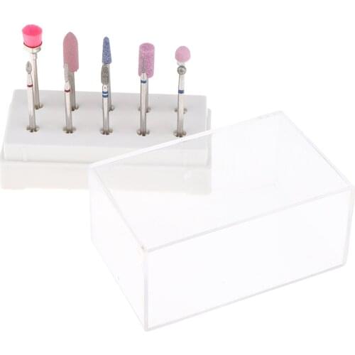 10Pcs 2.35mm Quartz Nail Files Drill Bit Manicure Electric Grinding Polishing