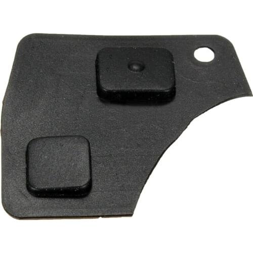 2 Keys Rubber Button Key Remote Control For Toyota Yaris Rav4 Corolla Mr2 Celica
