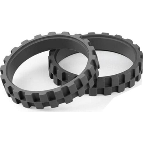 2Pcs Tires for IRobot Roomba Wheels 500 600 700 800 and 900 Series Anti-Slip, Great Adhesion and Easy Assembly