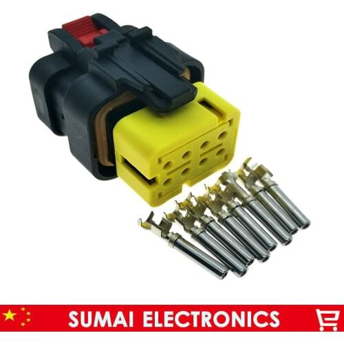 AMP/TE 8 Pin Auto 776494-3 776532-3 Camshaft sensor plug,8P Oil pressure/atmospheric pressure sensor plug for Excavator Carter