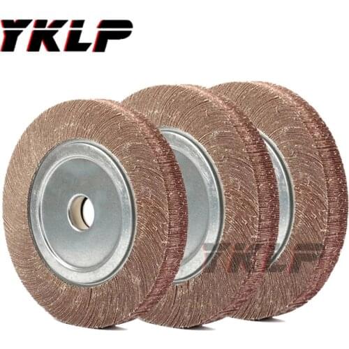 100-300mm Grinding Flap Grinding Wheel Aluminum Oxide Abrasive Disc Polishing Abrasive Disc Hole 16mm/25mm/32mm Grit 60-1000