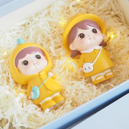 Home Decoration Accessories Adornos Para Casa Creative Car Interior Desktop Nordic Modern Cute Girl Heart Gift For Girlfriend