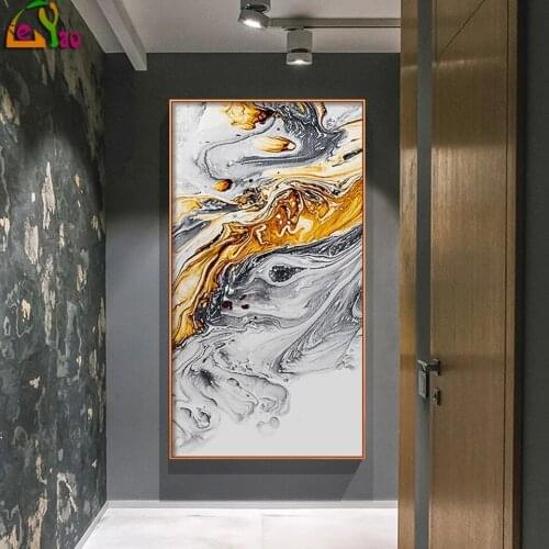 Modern colour dye ink splash 5D Diy Diamond painting Cross Stitch Abstract Decor wall art pictures for living room bedroom aisle