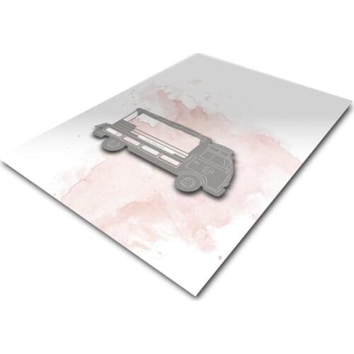 CH 2021 New Arrival Truck Metal Cutting Dies Stencils for DIY Scrapbooking/photo Album Decorative Embossing DIY Paper Card