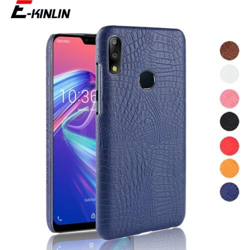 Crocodile Snake Leather Case For ASUS ZenFone Max Pro M1 M2 ZB633KL ZB631KL ZB602KL ZB601KL ZB555KL Ultra Slim Back Cover