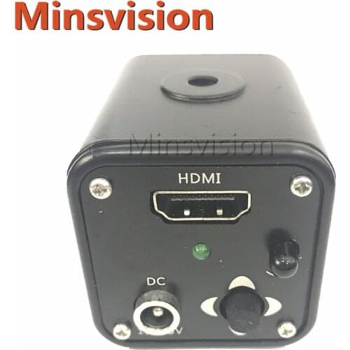 HD 1080p HDMI Digital Industry Microscope Camera 20MP 1/3" 60F/S Industry Video Microscope Camera C-MOUNT Lens