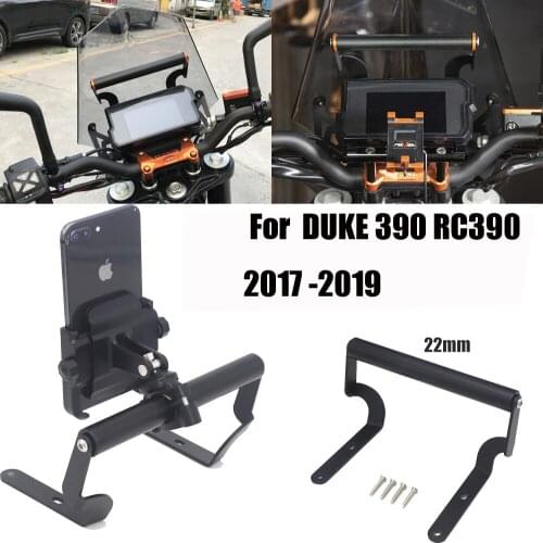 SMOK Stainless Steel Phone Holder GPS Navigation Bracket For DUKE 390 RC390 2017 2018 2019