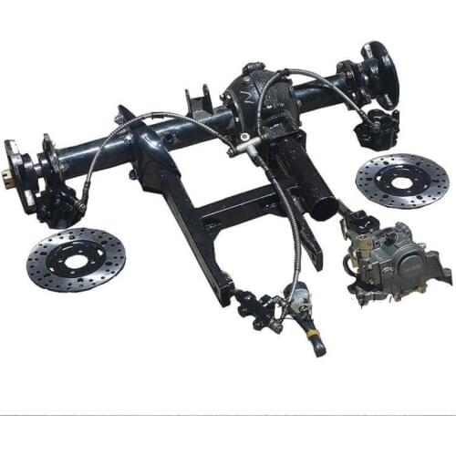 DIY Four-wheeled Motorcycle Kart Refitted Accessories Suspension Beach Car Axle Drive Differential Rear Axle Disc Brake