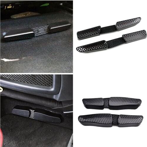 For Skoda Octavia MK2 MK3 2005-2020 Under Seat Floor AC Air Conditioner Vent Outlet Grille Protective Cover Car Styling Trim