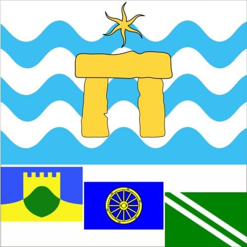 Malta Local Councils Mġarr (1993-2000) Flag 3X5FT 100D Polyester Double Stitched High Quality Mosta 90X150CM Banner