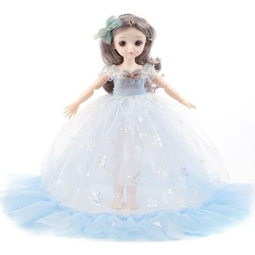 Toys for Baby Girl Wedding Doll Toys for Little Girls Childrens Day Gift Baby Doll Toys Ball Jointed Doll