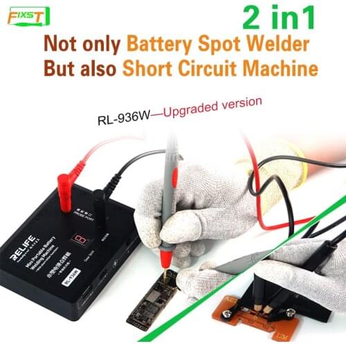 SUNSHINE SS-936W Small Battery Spot Welding Machine Precision Pen Digital Show For Cell Adapter Board Lattice Phone Repair Tool