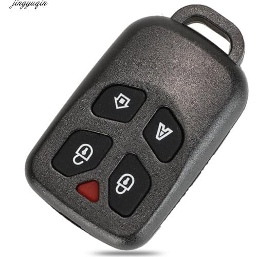 Jingyuqin Remote Key Shell For Brazil For Positron PX32 Car Key Case Cover Shell Alarm 4 Button With Panic