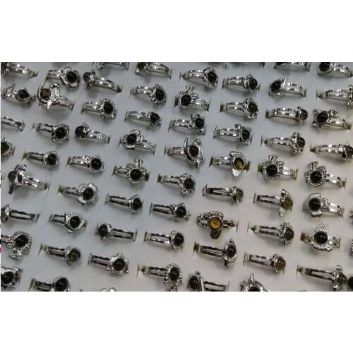 MOOD Rings Cute cartoon mix ring changes color to the temperature of your blood Adjustable ring 100pcs