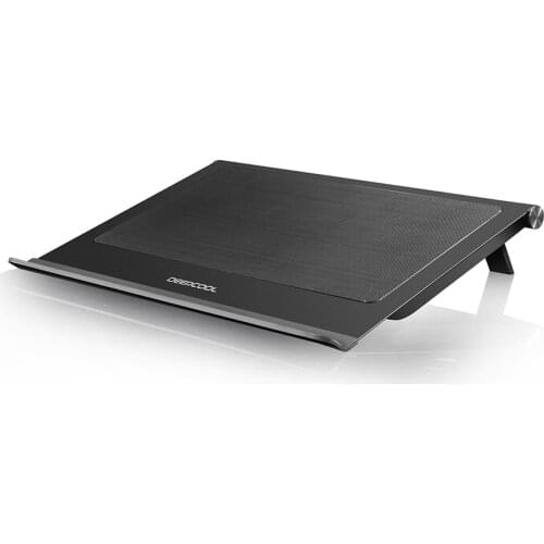 DEEPCOOL N65 Notebook Cooler Metal Panel Non-slip pad Dual 140mm fans USB3.0 Laptop Cooling base Adjustable For 0-17.3 inch