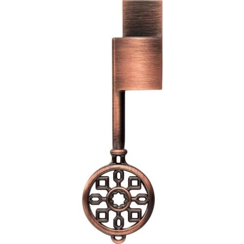 Moveski UV-P10 Flash Drive Memory Stick USB Metal Key Shape Waterproof USB Flash Disk Thumb Drive Cute Gift With Packaging 64GB