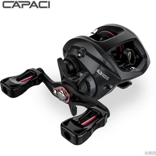 NEW Fishing Reel Baitcasting Reel Neticl Brake System Reel 8 KG Max Drag 11+1 BBs 6.3:1 High Speed Fishing Reel