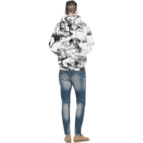 2020 New Fashion Mens Loose Fit Sweatshirts Casual Long Sleeve Printing Hoody Pullover Mens Autumn Winter Thin Hooded Tops