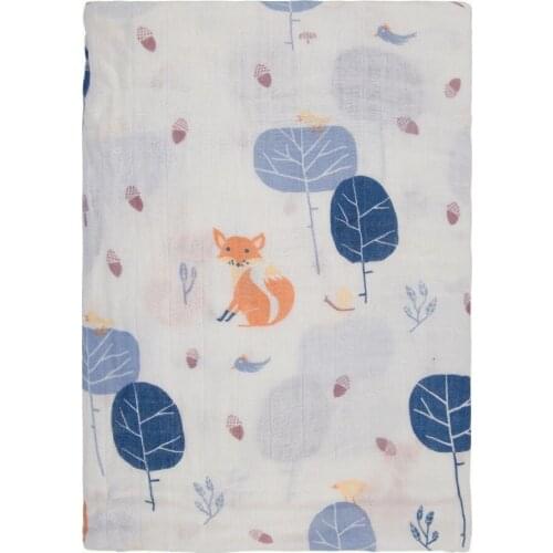 Baby Receiving Blanket Soft Swaddle wrap 70% Bamboo 30% Cotton Square Muslin Cloth Towel Stroller Blanket Nursing Cover Unisex