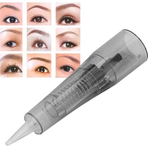 10Pcs/Set Disposable Painless Lip Eyebrow Tattoo Cartridge Needles Microblading Needle Makeup Tattoo Supplies for Tattoo Machine