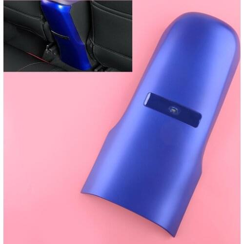 Blue Rear Seat Armrest Box Anti Kick Cover Trim Plastic Fit For Toyota C-HR CHR 2017 2018 2019 2020