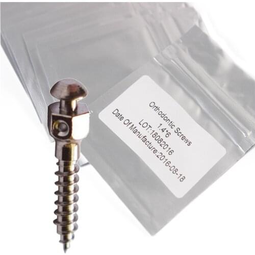 Dental Orthodontic Matching Tool Micro Screw Driver for Implants Self Drilling Tool Dentist Tools Diameter 1.6mm 1.8mm