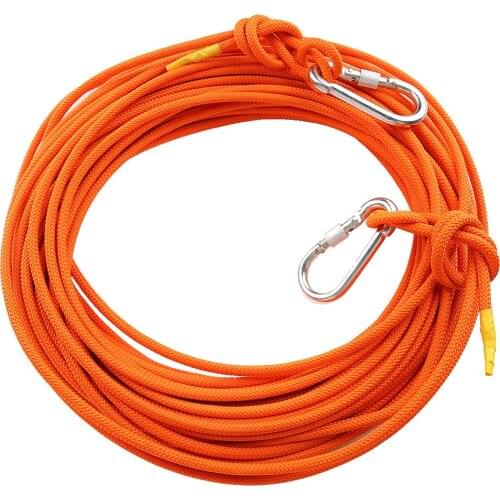 New Good Quality Paracord Rope 10m/15m/20m Length Diameter 8mm Loading Bear 1100KG Contains Steel Wire Fire Escape Outdoors