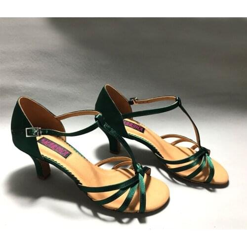 Latin Dance Shoes Salsa Tango Shoes Wedding & Party Shoes for women elegant model 6256DG