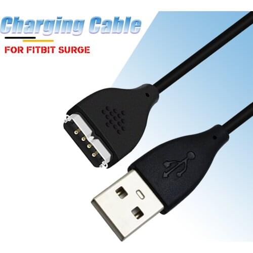 USB Smart Watch Charging Power Cable Adapter Safety Fast Charge Cable Portable Charger Accessories For Fitbit Surge