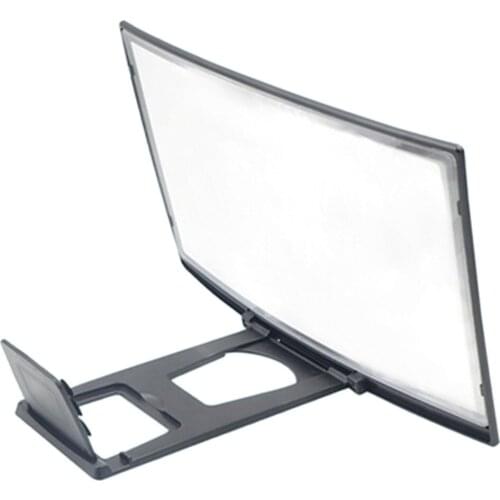 12 Inches 3D Phone Screen Magnifier Movie Video Amplifier Holder Enlarger Screen Smart Phones Magnifying Bracket