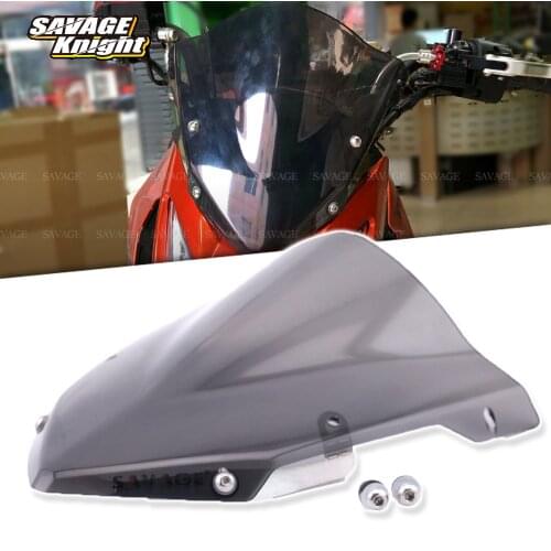 Windshield Pare-Brise For KAWASAKI Z 125 Z125 2015-2018 2017 2016 Motorcycle Accessories Windscreens Wind Deflector Moto Bike