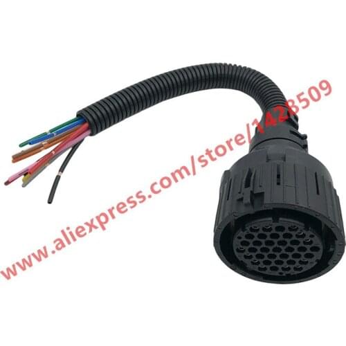 12 Wires Urea Pump Plug Automotive Truck Cable Connector For Yuchai