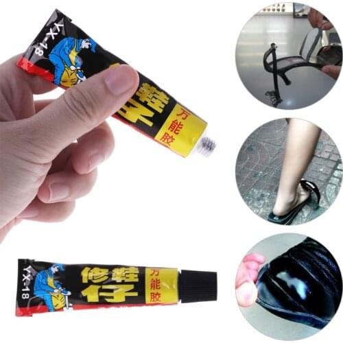 18ml Super Adhesive Repair Glue For Shoe Leather Rubber Canvas Tube Strong Bond