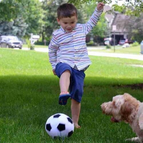 8/12inch Plush Soccer Sports Ball Plush Football Throw Baby Pillow For Toddler Funny Soft Stuffed Boys Gift Kids Plush Toy N8I4