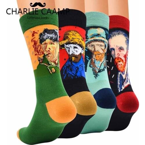 Charlie Caamp Mens Black Socks