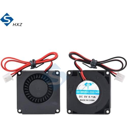 DC5015 DC Turbo Blower Diameter 5cm 5V 12V 24V Machine Silent Oil-Containing Micro Centrifugal Fan