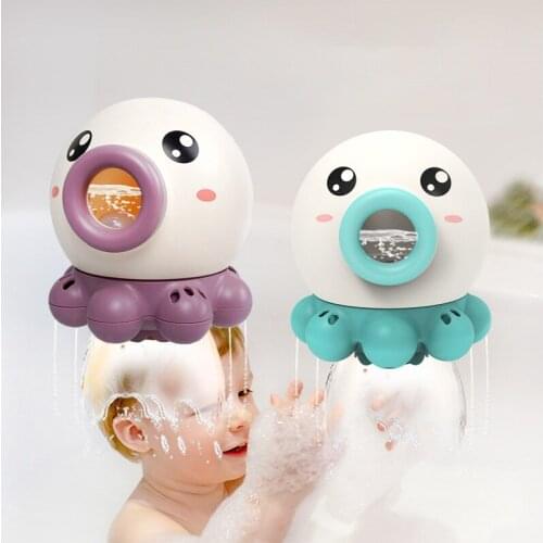 Baby Kids Bath Toys Water Spray Shower Game Children Swimming Bathroom Octopus Bathing Cute Toys Funny Gifts For Girls Boys