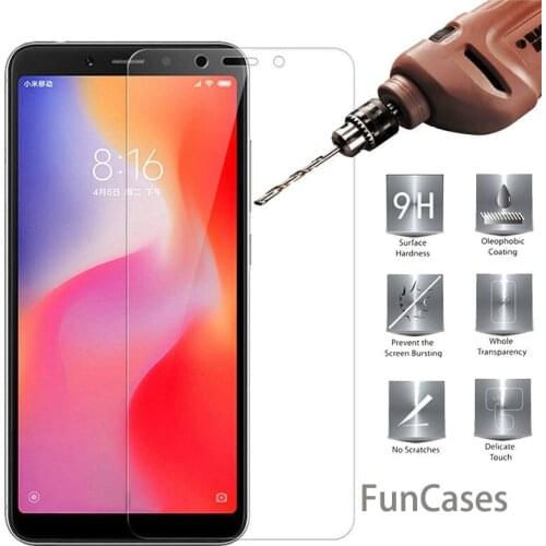 For Xiomi Redmi 4X 4A 5A 6A 9H Tempered Glass Screen Protector on Redmi Note4 5pro 6pro 7pro 5Plus Protective Glass For Xiaomi
