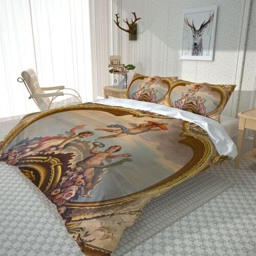Europe angel bedding set pillow case Home textiles animal bedding 3d digital printing